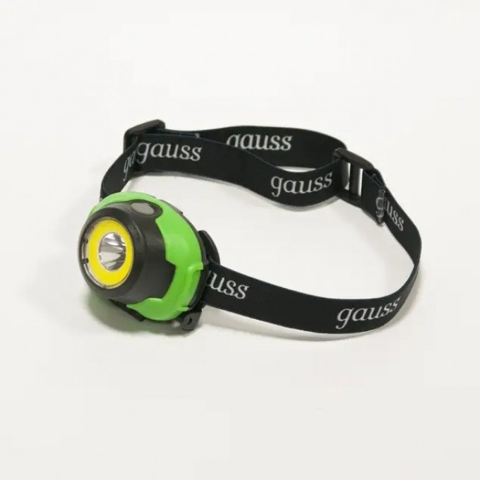 Фонарь налобный GAUSS GFL303 4W 230lm 3xAAA LED GF303 Фонарь налобный GAUSS GFL303 4W 230lm 3xAAA LED GF303