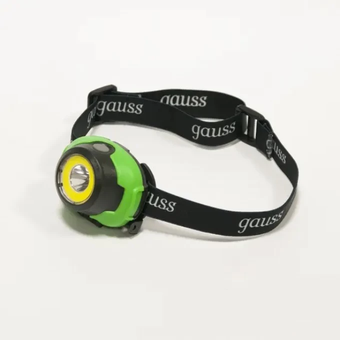 Фонарь налобный GAUSS GFL303 4W 230lm 3xAAA LED GF303