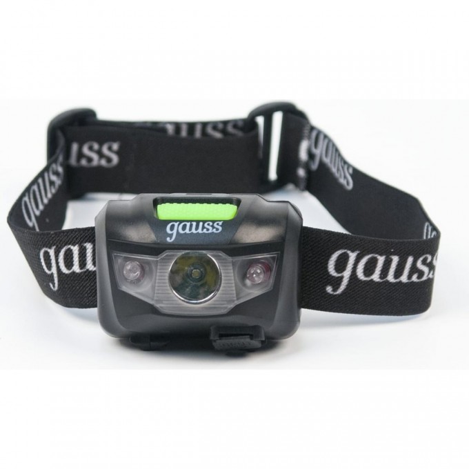 Фонарь налобный GAUSS GFL405 LED 3W GF405 Фонарь налобный GAUSS GFL405 LED 3W GF405