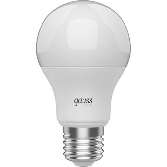 Лампа GAUSS BASIC A60 11,5W 1090LM 4100K E27 LED 1/10/50 1023222 Лампа GAUSS BASIC A60 11,5W 1090LM 4100K E27 LED 1/10/50 1023222