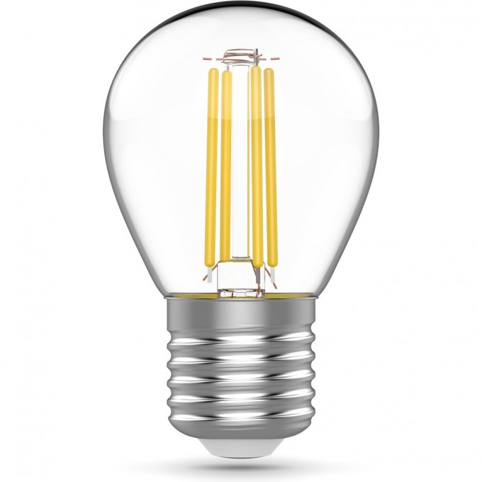 Лампа GAUSS BASIC FILAMENT Шар 4,5W 420LM 4100К Е27 LED 1/10/50 1051215 Лампа GAUSS BASIC FILAMENT Шар 4,5W 420LM 4100К Е27 LED 1/10/50 1051215