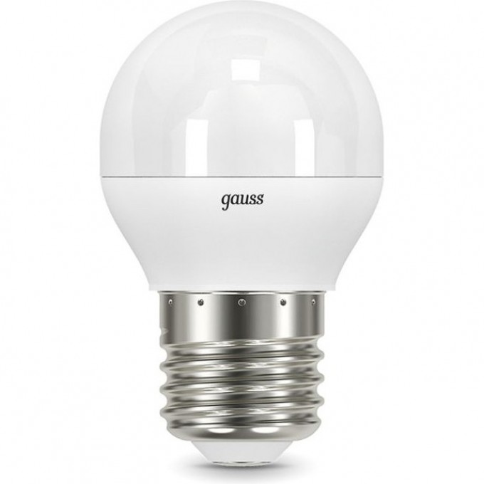 Лампа GAUSS BLACK LED GLOBE E27 7W 4100K STEP DIMMABLE 105102207-S Лампа GAUSS BLACK LED GLOBE E27 7W 4100K STEP DIMMABLE 105102207-S