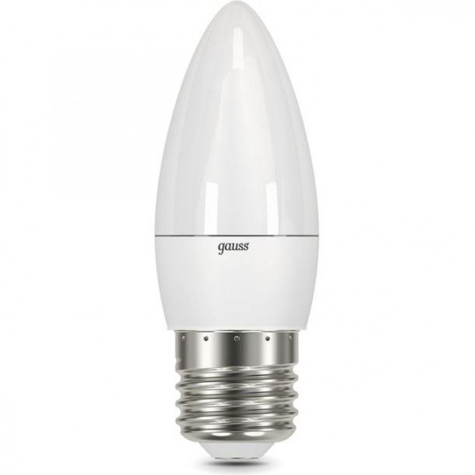 Лампа GAUSS BLACK Свеча 9.5W 950LM 6500К E27 LED 1/10/50 103102310 Лампа GAUSS BLACK Свеча 9.5W 950LM 6500К E27 LED 1/10/50 103102310