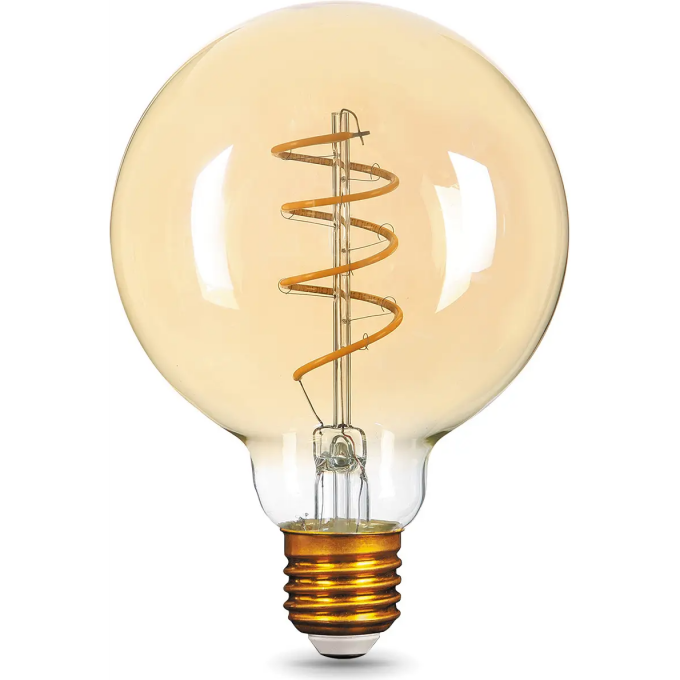 Лампа GAUSS FILAMENT G95 6W 360lm 2400К Е27 golden flexible LED 105802007 Лампа GAUSS FILAMENT G95 6W 360lm 2400К Е27 golden flexible LED 105802007