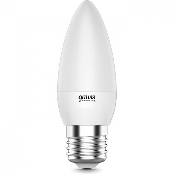 Лампа GAUSS LED ELEMENTARY CANDLE 8W E27 4100K 33228 Лампа GAUSS LED ELEMENTARY CANDLE 8W E27 4100K 33228