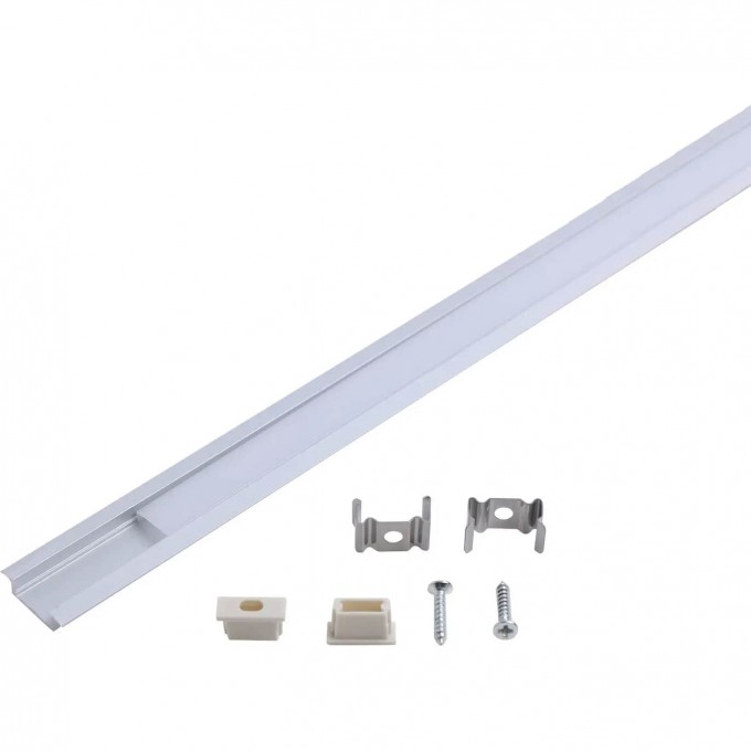 Профиль для ленты LED GAUSS врезной гл 7mm - 2m 1/80 BT414 Профиль для ленты LED GAUSS врезной гл 7mm - 2m 1/80 BT414