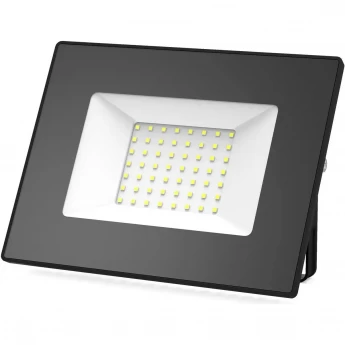 Прожектор GAUSS ELEMENTARY 50W 4500lm 6500К 200-240V IP65 черный LED