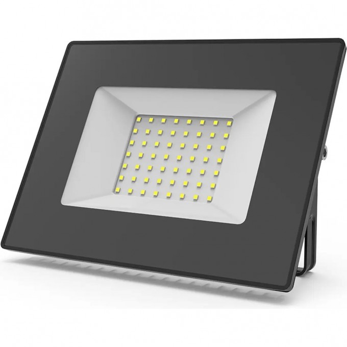 Прожектор GAUSS ELEMENTARY 50W 4500lm 6500К 200-240V IP65 PROMO черный LED 613100350P Прожектор GAUSS ELEMENTARY 50W 4500lm 6500К 200-240V IP65 PROMO черный LED 613100350P