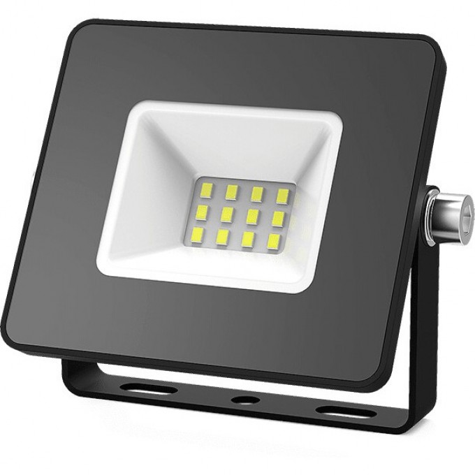 Прожектор светодиодный GAUSS ELEMENTARY 10W 845LM IP65 4000К черный 613100210 Прожектор светодиодный GAUSS ELEMENTARY 10W 845LM IP65 4000К черный 613100210