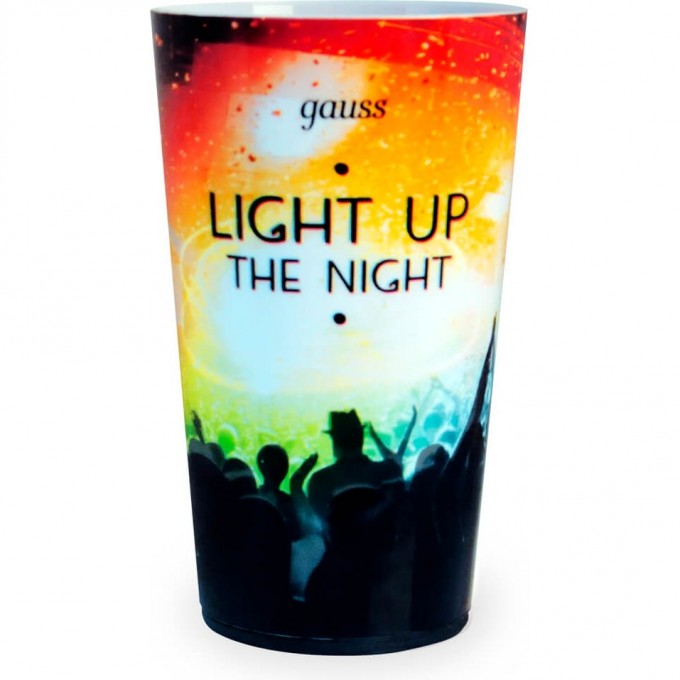 Стакан с подсветкой GAUSS LCUP PARTY 3XLR44 LED LC004 Стакан с подсветкой GAUSS LCUP PARTY 3XLR44 LED LC004