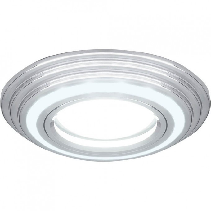 Светильник GAUSS BACKLIGHT GU5.3 3W LED 4000K 1/40 круглый (хром) BL139 Светильник GAUSS BACKLIGHT GU5.3 3W LED 4000K 1/40 круглый (хром) BL139