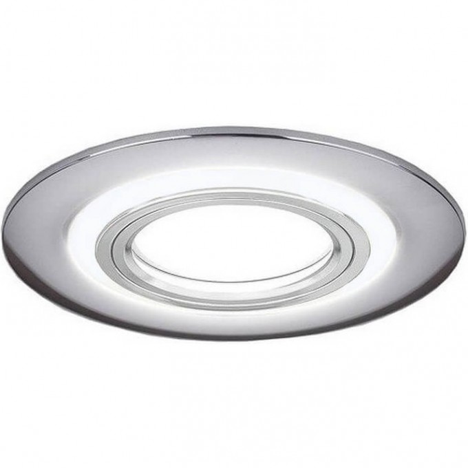 Светильник GAUSS BACKLIGHT GU5.3 3W LED 4000K 1/40 круглый (хром) BL140 Светильник GAUSS BACKLIGHT GU5.3 3W LED 4000K 1/40 круглый (хром) BL140