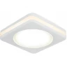 Светильник GAUSS BACKLIGHT Квадрат. Белый, 8W, LED 3000K BL104
