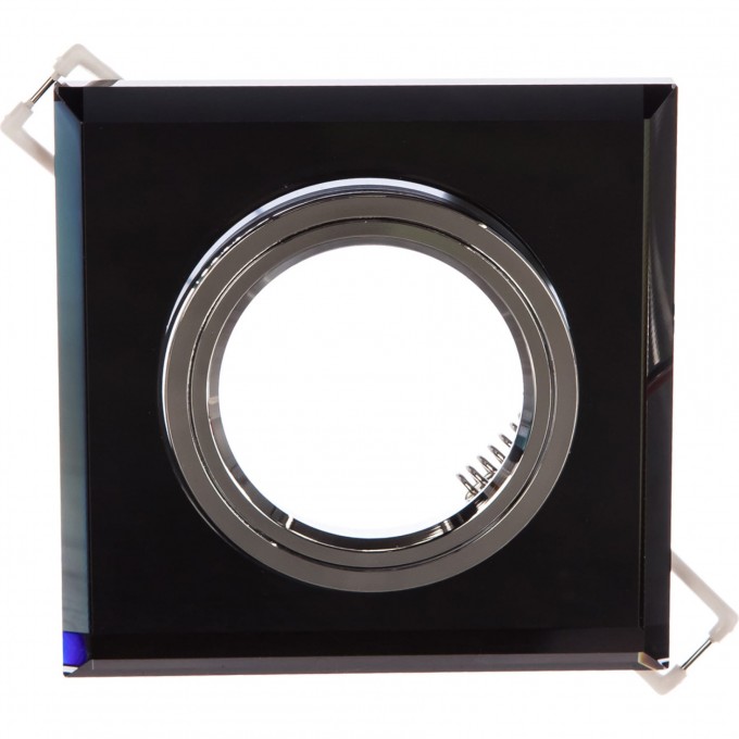 Светильник GAUSS BACKLIGHT Квадрат. Графит/Хром, Gu5.3, LED 4100K 1/40 BL060 Светильник GAUSS BACKLIGHT Квадрат. Графит/Хром, Gu5.3, LED 4100K 1/40 BL060