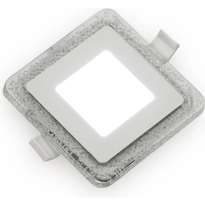 Светильник GAUSS BUBBLES кв3+3W, 350lm 3000K 180-265V IP20 монт Ø80 103*103*31мм 3 реж LED 1/40 BL320 Светильник GAUSS BUBBLES кв3+3W, 350lm 3000K 180-265V IP20 монт Ø80 103*103*31мм 3 реж LED 1/40 BL320