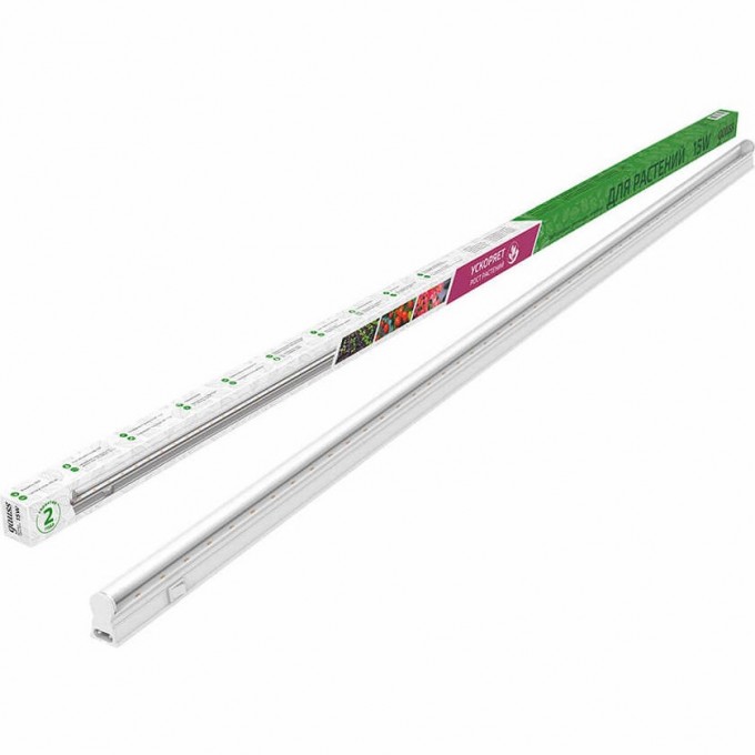 Светильник GAUSS FITO LED 15W 175-265V IP20 для растений 130411915 Светильник GAUSS FITO LED 15W 175-265V IP20 для растений 130411915