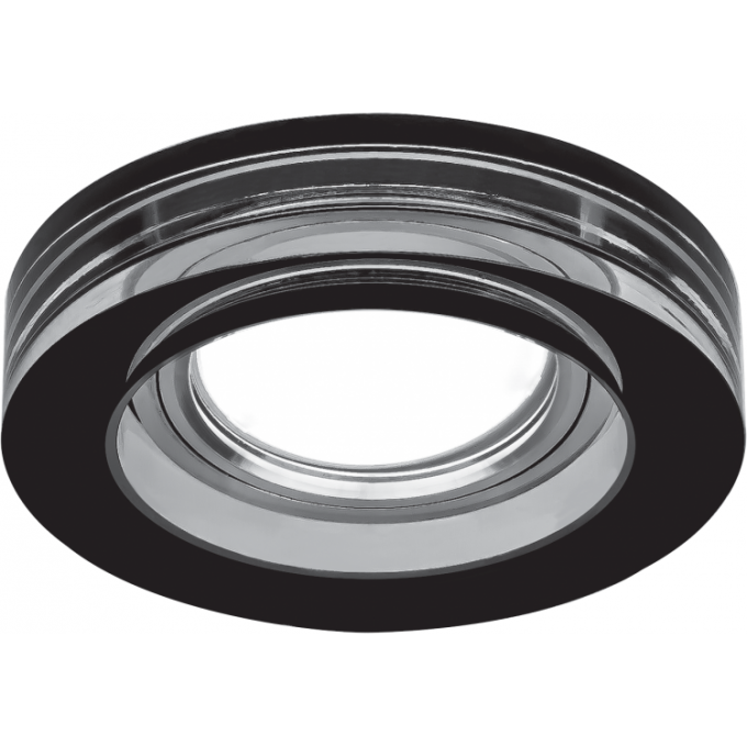 Светильник GAUSS GLASS Черный, Gu5.3 CR036 Светильник GAUSS GLASS Черный, Gu5.3 CR036
