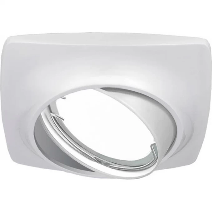 Светильник GAUSS METAL EXCLUSIVE Круг. Белый перламутр, Gu5.3 CA069 Светильник GAUSS METAL EXCLUSIVE Круг. Белый перламутр, Gu5.3 CA069