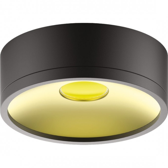 Светильник GAUSS OVERHEAD 1100lm 170-240V 140*50мм черный золото LED 1/30 HD041 Светильник GAUSS OVERHEAD 1100lm 170-240V 140*50мм черный золото LED 1/30 HD041