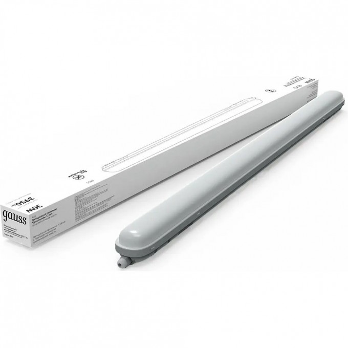 Светильник линейный GAUSS СПП-176 EVO 36W 3950lm 4000K 200-240V IP65 LED 1/12 864425236 Светильник линейный GAUSS СПП-176 EVO 36W 3950lm 4000K 200-240V IP65 LED 1/12 864425236