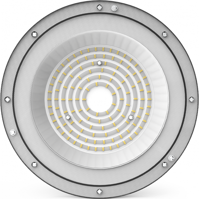 Светильник промышленный GAUSS LED UFO LITE IP65 D355*80 200W 20000lm 5000K 200-250V 1/10 821534320 Светильник промышленный GAUSS LED UFO LITE IP65 D355*80 200W 20000lm 5000K 200-250V 1/10 821534320