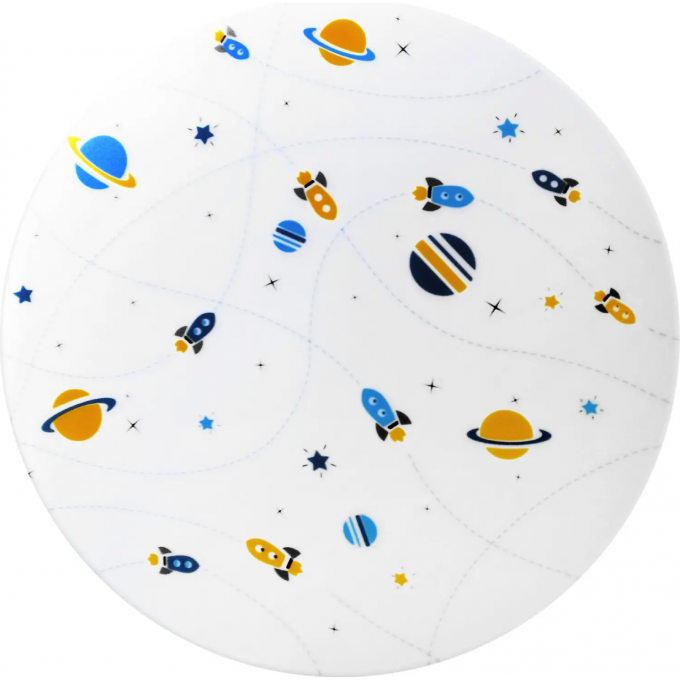 Светильник светодиодный GAUSS, накладной, 380x63, 24Вт, 1560Лм, IP20, 4000K, круглый (космос) 941411224R Светильник светодиодный GAUSS, накладной, 380x63, 24Вт, 1560Лм, IP20, 4000K, круглый (космос) 941411224R
